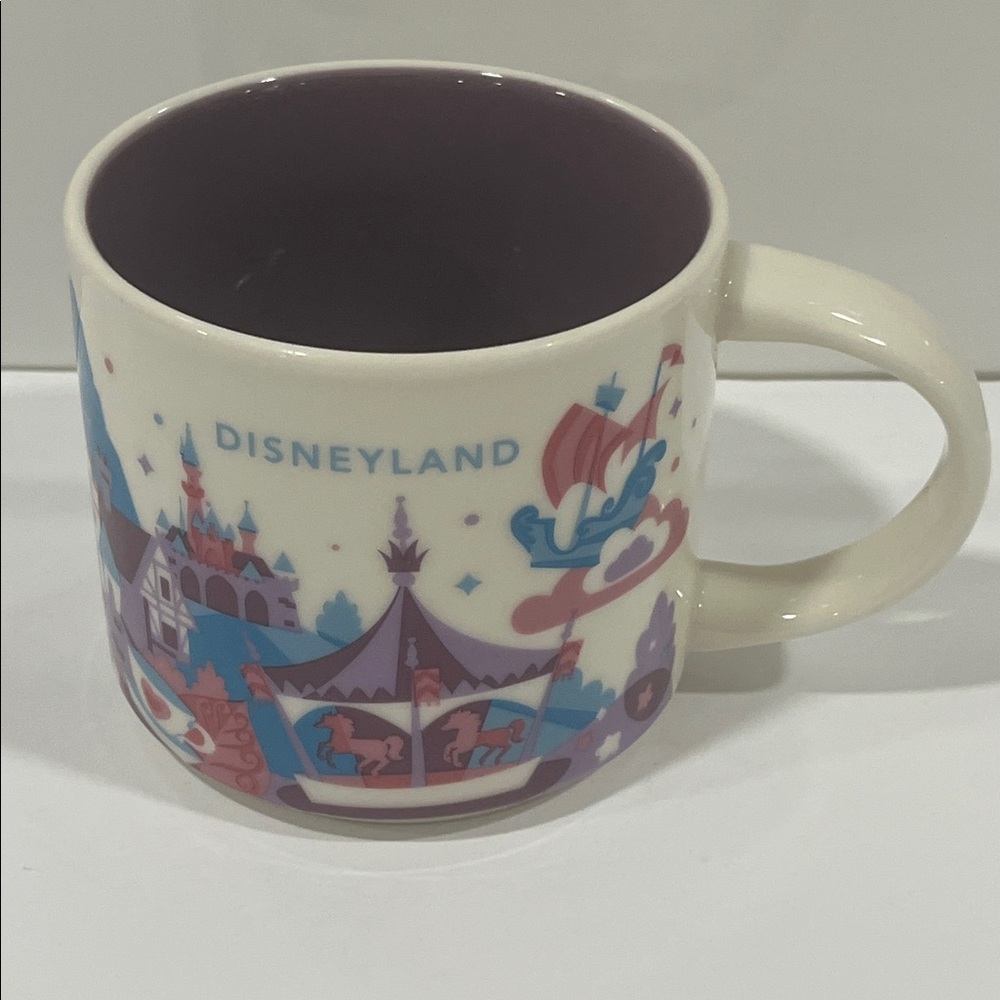 Starbucks Disneyland mug.